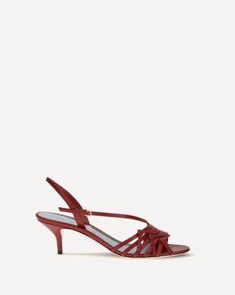 Valentino Garavani Sandali Nodine in capretto Woman 37.5