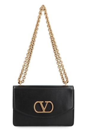 Valentino Garavani Vain Leather Shoulder Bag