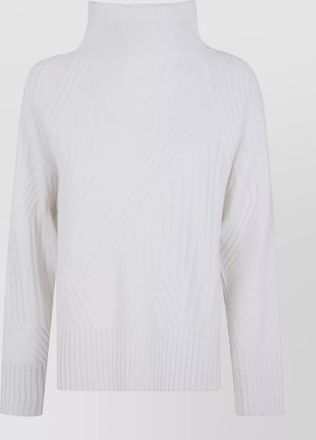 Joseph merino wool ribbed turtleneck sweater