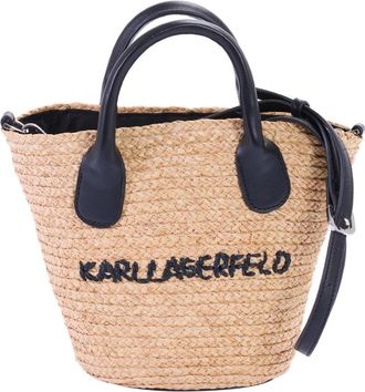 Karl Lagerfeld Mujer, Bolsos, Beige, Talla: ONE Size