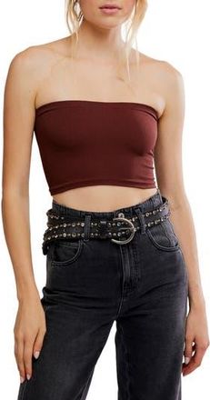 Free People Amelia Bandeau Bra in French Chocolate at Nordstrom Rack, Size X-Small/small