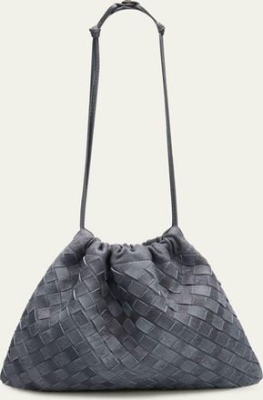 Bottega Veneta Medium Drawstring Suede Dustbag