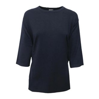 Max Mara Dames, Tops, Blauw, Maat: L Viscose
