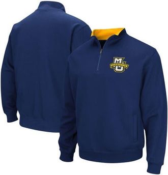 Colosseum Mens Colosseum Navy Marquette Golden Eagles Tortugas Logo Quarter-Zip Jacket at Nordstrom, Size Xxx-Large
