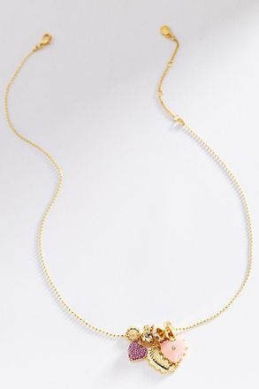 BaubleBar Heart Charm Necklace