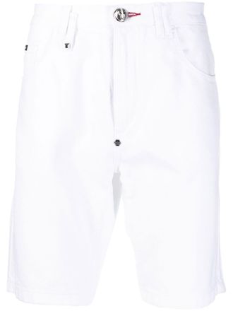 Philipp Plein Denim shorts - Wit
