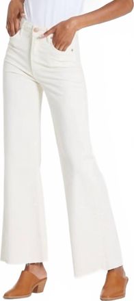 Dear John Denim Fiona High Rise Wide Leg Jeans In Wheat