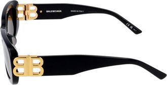 Balenciaga Womens Sunglasses Balenciaga Bb0310sk 001 Black Grey 53-22-140 Acetate