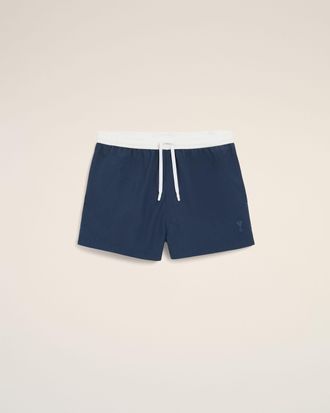 Ami Blue Nylon Short Swimsuit Blue - XL - for Men