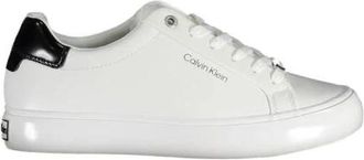 Calvin Klein Kaylee Lage Sneakers - Dames - Sneakers - Wit - 36 EU - Polyester - Schoenen