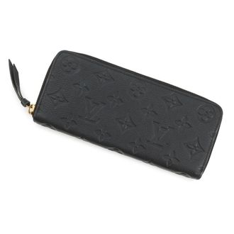 Louis Vuitton Black Noir Monogram Empreinte Long Wallet (Bi-Fold) (Pre-Owned)