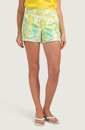 Trina Turk Corbin 2 Shorts in Clearwater Multi at Nordstrom Rack, Size 00