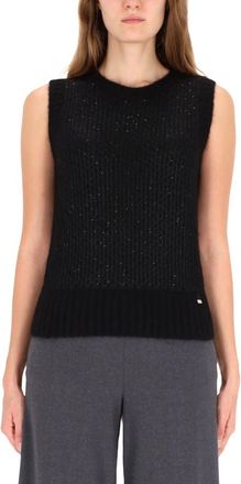 Herno Metallic Effect Sequined Vest