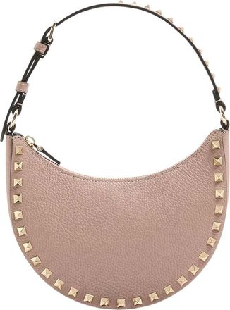 Valentino Garavani Pink Rockstud Mini Hobo