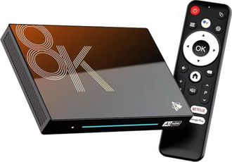 OEM H96 Max M9s 8k Rk3576 8gb/128gb Wifi 6 Android 14 Negro - Android Tv