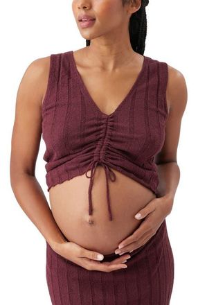 Ripe Misha Rib Knit Tank in Maroon at Nordstrom, Size X-Small Au