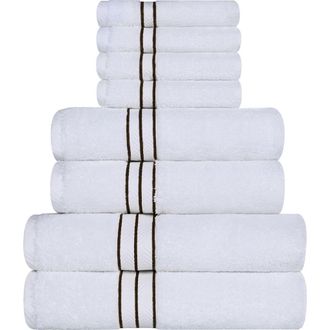 Superior Ultraplush Turkish Cotton Hotel Collection 8-Piece Towel Set in Chocolate at Nordstrom Rack, Size 8 Piece Set