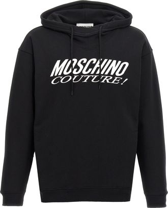 パーカー・フーディ MOSCHINO Men Hoodies 251ZZ17080228 1555 Black MOSCHINO Men Hoodies 251ZZ17080228 1555 Black (Moschino