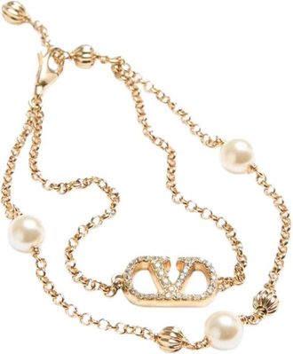 Valentino VLogo Signature Armband - Dames - Armbanden - Geel - M - Accessoires