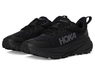 Hoka One One Challenger 7 GORE-TEX(r) Womens Shoes Black/Black 1 : 6.5 B - Medium, Synthetic/Textile