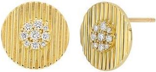 Bony Levy Cleo Diamond Stud Earrings in 18Ky Gold at Nordstrom Rack