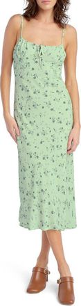 Favorite Daughter The One That Got Away Floral Crepe Dress in Ditsy Floral at Nordstrom, Size 10