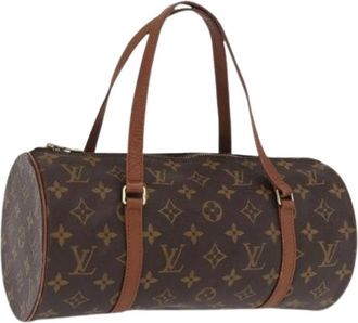 Louis Vuitton Pre-owned Handbags, female, Brown, Size: ONE SIZE Pre-owned Canvas Handbag