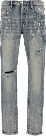 Purple Slim Fit Jeans