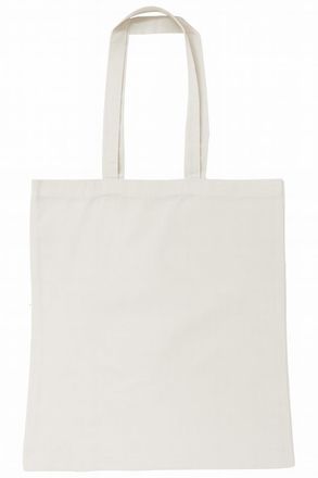 Generic Cotton Canvas Tote Bag, (Pack of 5) 38 x 42 cm, 150GSM, White, Long Handles, Unlined
