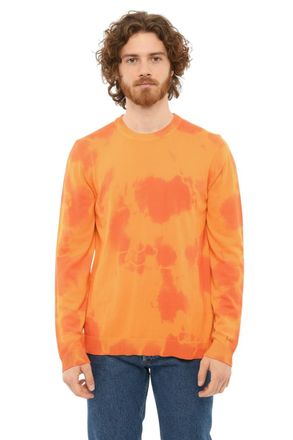 Woolrich Orange Tie-Dye Sweater