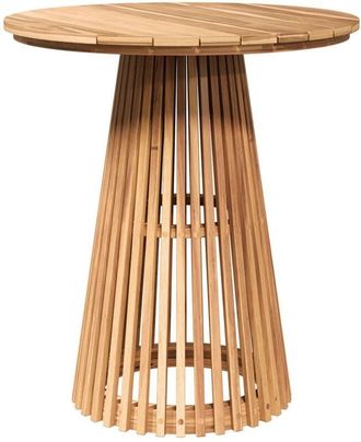 vidaXL vidaXL Garden Dining Table Brown 70 x 70 x 75 cm Solid teak wood