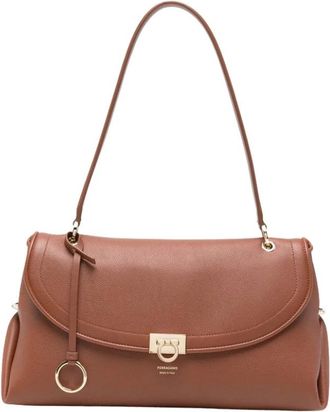 Ferragamo Mujer, Bolsos, Marr&oacute;n, Talla: ONE Size