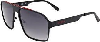 Guess Smoke Gradient Navigator Mens Sunglasses GF5102 02B 60