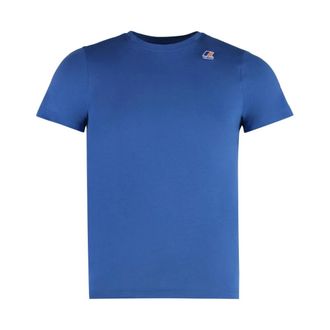 K-Way T-shirt Edouard - - Tops - Uomo - Blu - 2XL