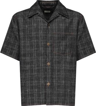 Burberry Check Denim Shirt