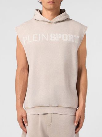 Plein Sport Felpa con cappuccio in jersey con logo