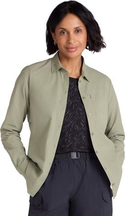 Mountain Warehouse Dames Tahiti Sneldrogend Shirt (Khaki Groen)