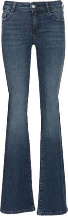 Diesel 5 Pockets Flared Jeans - Dames - Flared Jeans - Blauw - W30 - Denim - Jeans