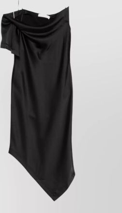 Iro draped asymmetric spaghetti-strap midi dress