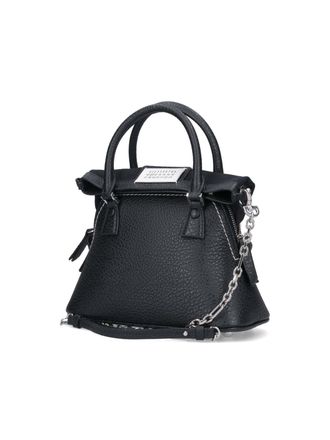 Maison Margiela Womens Bags Black Bovine Leather