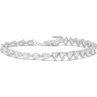 SHYMI Tennis Bracelet in Silver at Nordstrom