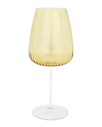 Vietri Vietri Francesca Amber Water Glass With $6 Credit