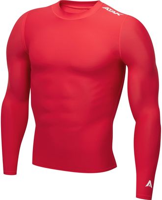 Wackysox ATAK Sports Mens Compression Shirt Red