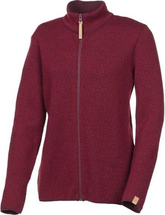 Ivanhoe of Sweden Fiona Full Zip Wolljacke f&uuml;r Damen | rot