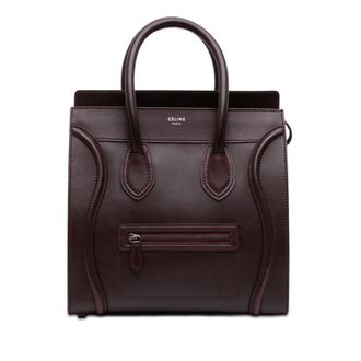 Celine Pre-owned Celine Mini Smooth Calfskin Luggage Tote Ladies CTJXJAVV7H6TWIMA