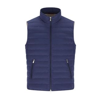 Brunello Cucinelli Heren, Jassen, Blauw, Maat: M