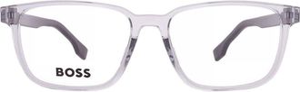 HUGO BOSS Demo Square Mens Eyeglasses BOSS 1618/F 0R6S 55