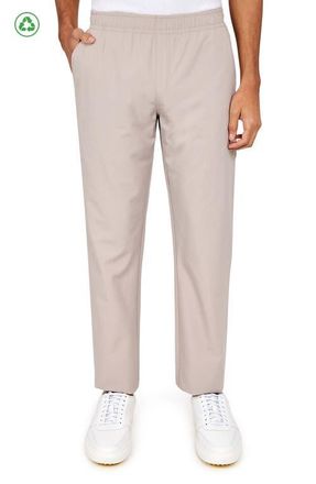 Con.Struct Regular Fit Solid Drawstring Recycled Performance Golf Pants in Khaki at Nordstrom, Size Xx-Large