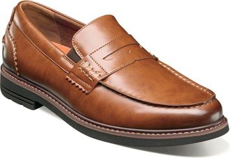 Nunn Bush Oslo Moc Toe Penny Loafer in Cognac at Nordstrom Rack, Size 11.5
