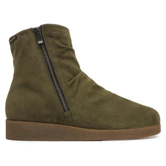 Mephisto Mephisto Cassandra Leather Womens Ankle Boots - Loden - Size:UK 4.5